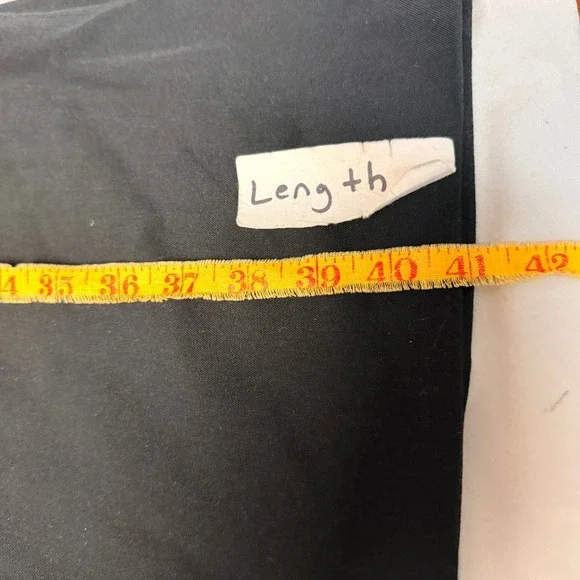 Newport News Black Sleeveless Ruffle Bow Detail Whimsigoth Midi Dress Size 16‎ - Picture 7 of 10